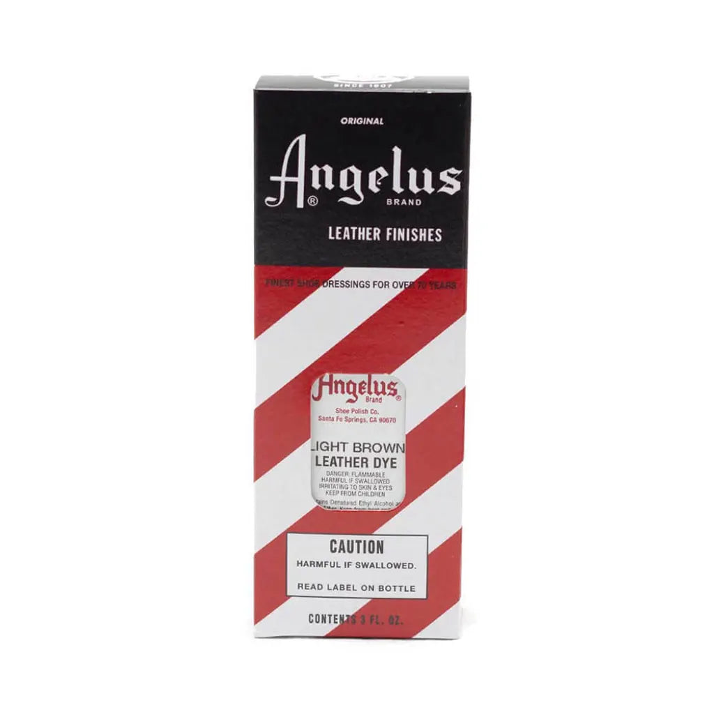 Angelus Leather Dye 3oz Light Brown