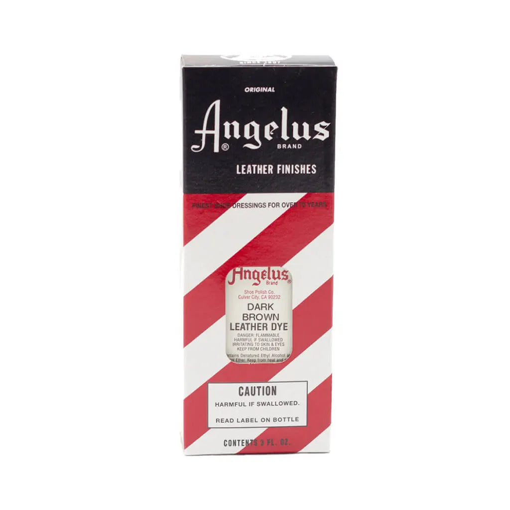 Angelus Leather Dye 3oz Dark Brown