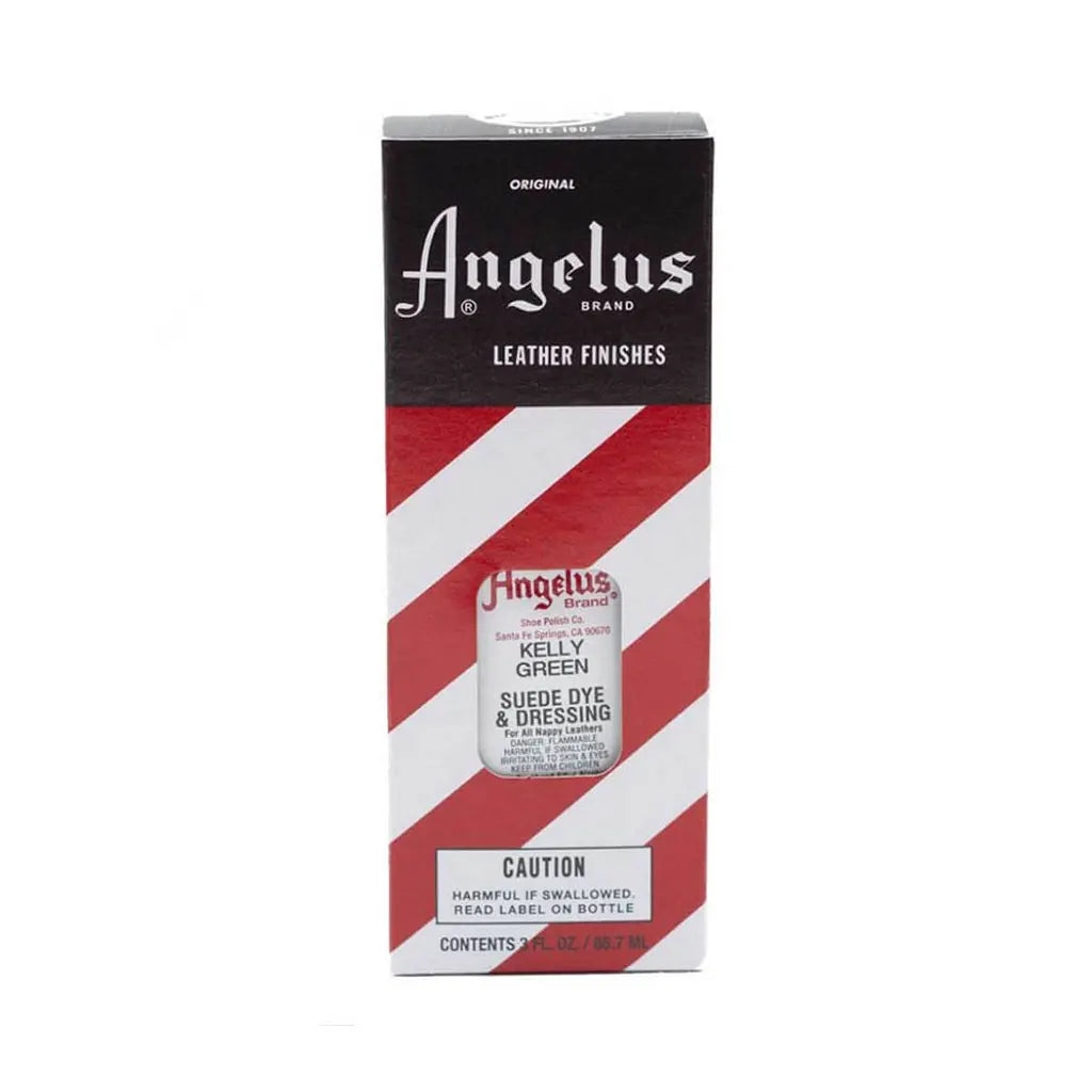 Angelus Suede Dye 3oz Kelly Green