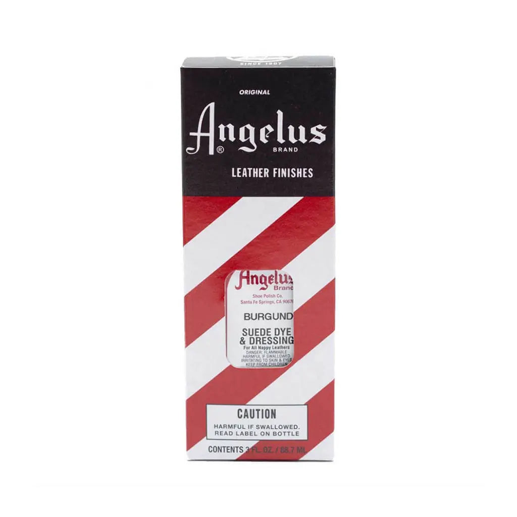 Angelus Suede Dye 3oz Burgundy