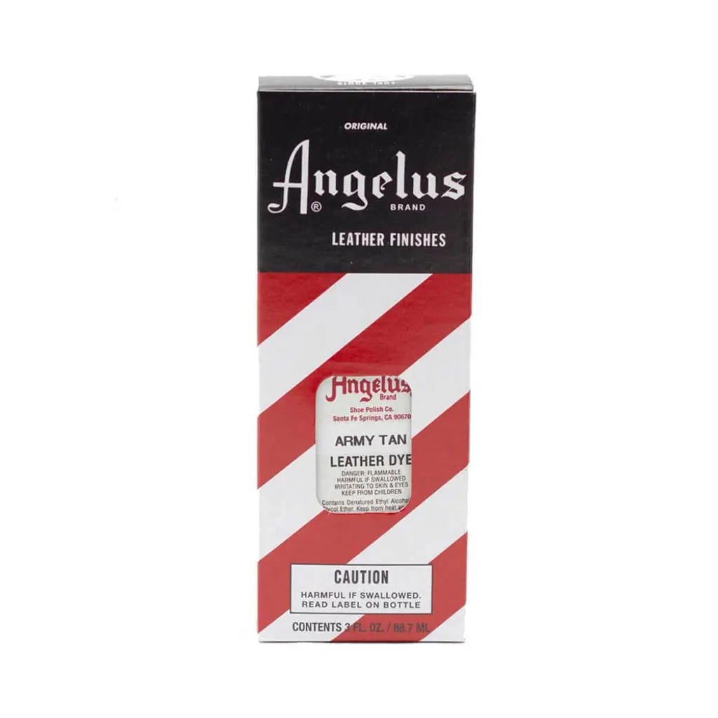 Angelus Leather Dye 3oz Army Tan
