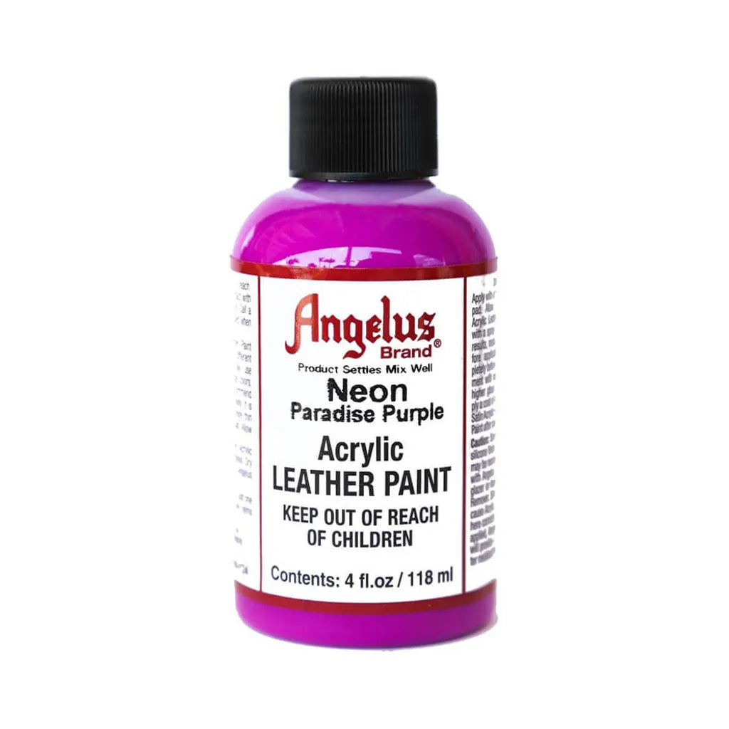 Angelus Neon Paint 4oz Purpple Paradise