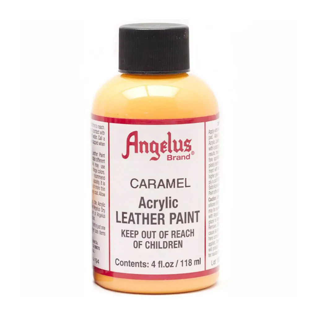 Angelus Acrylic Leather Paint 4oz Caramel