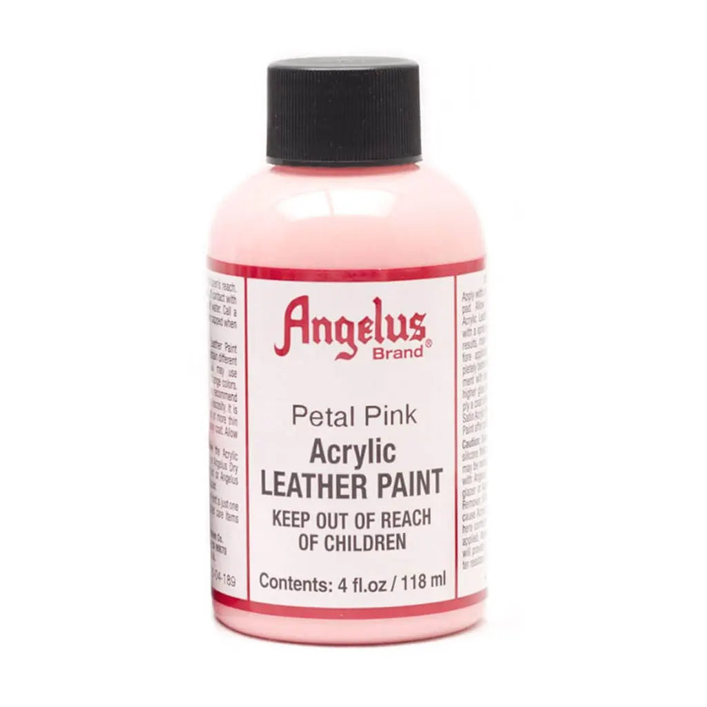 Angelus Acrylic Leather Paint 4oz Petal Pink