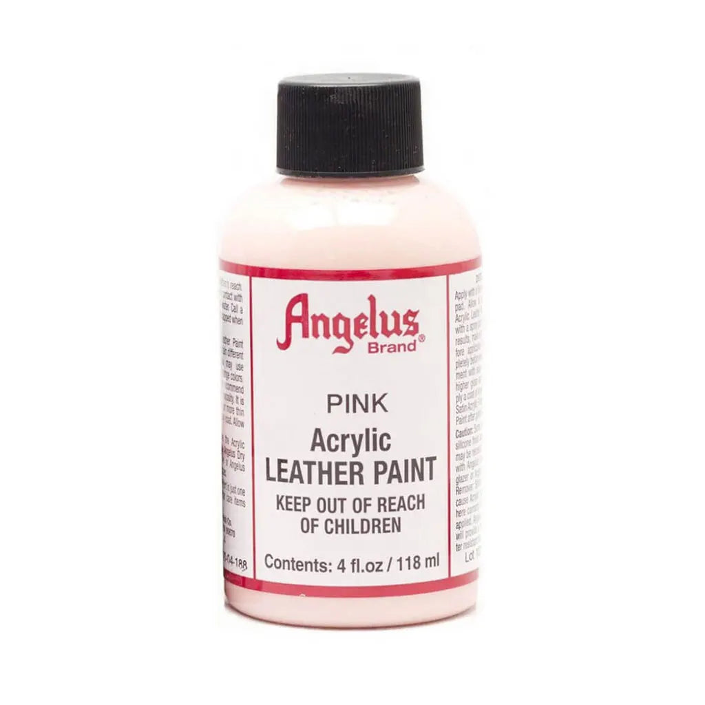 Angelus Acrylic Leather Paint 4oz Pink