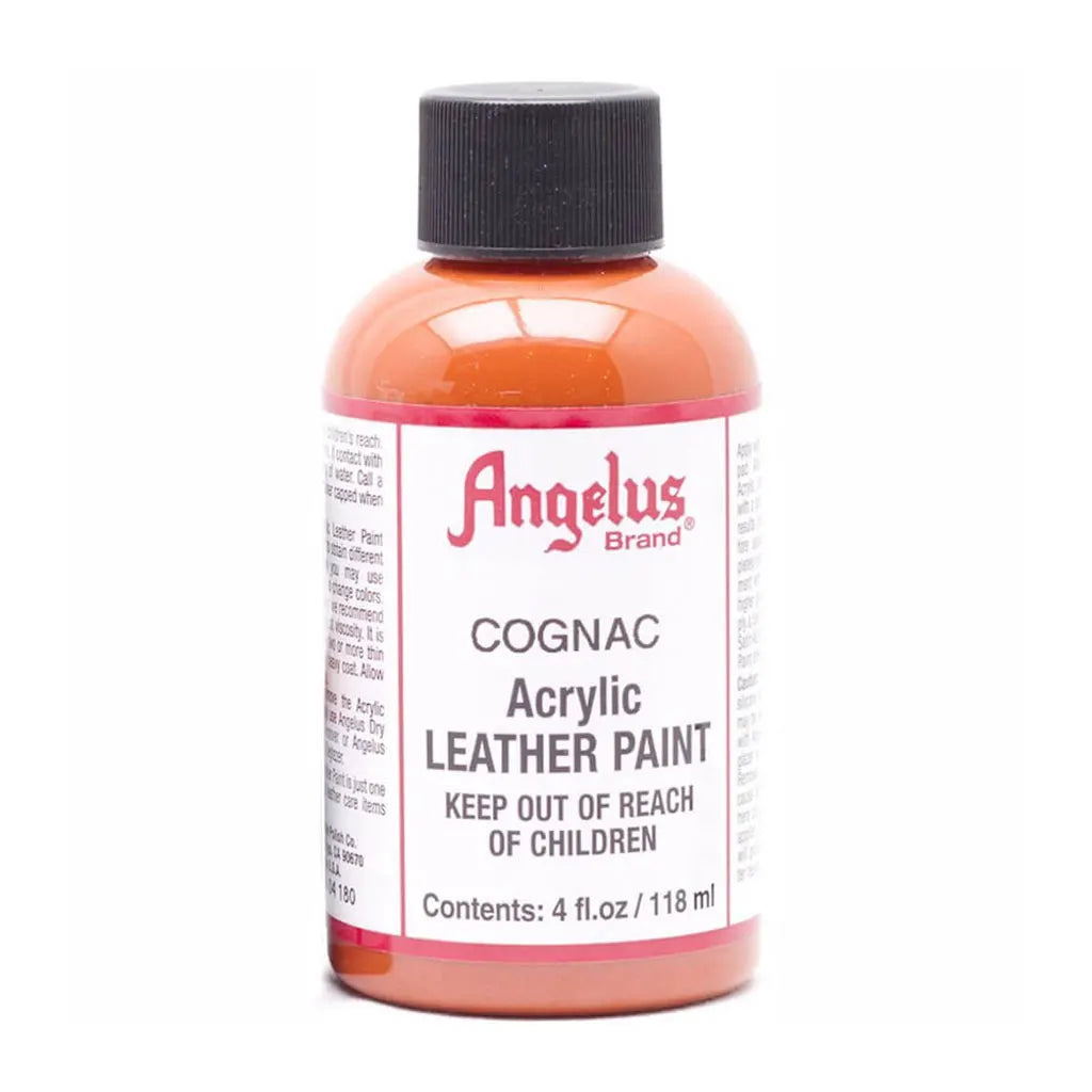Angelus Acrylic Leather Paint 4oz Cognac