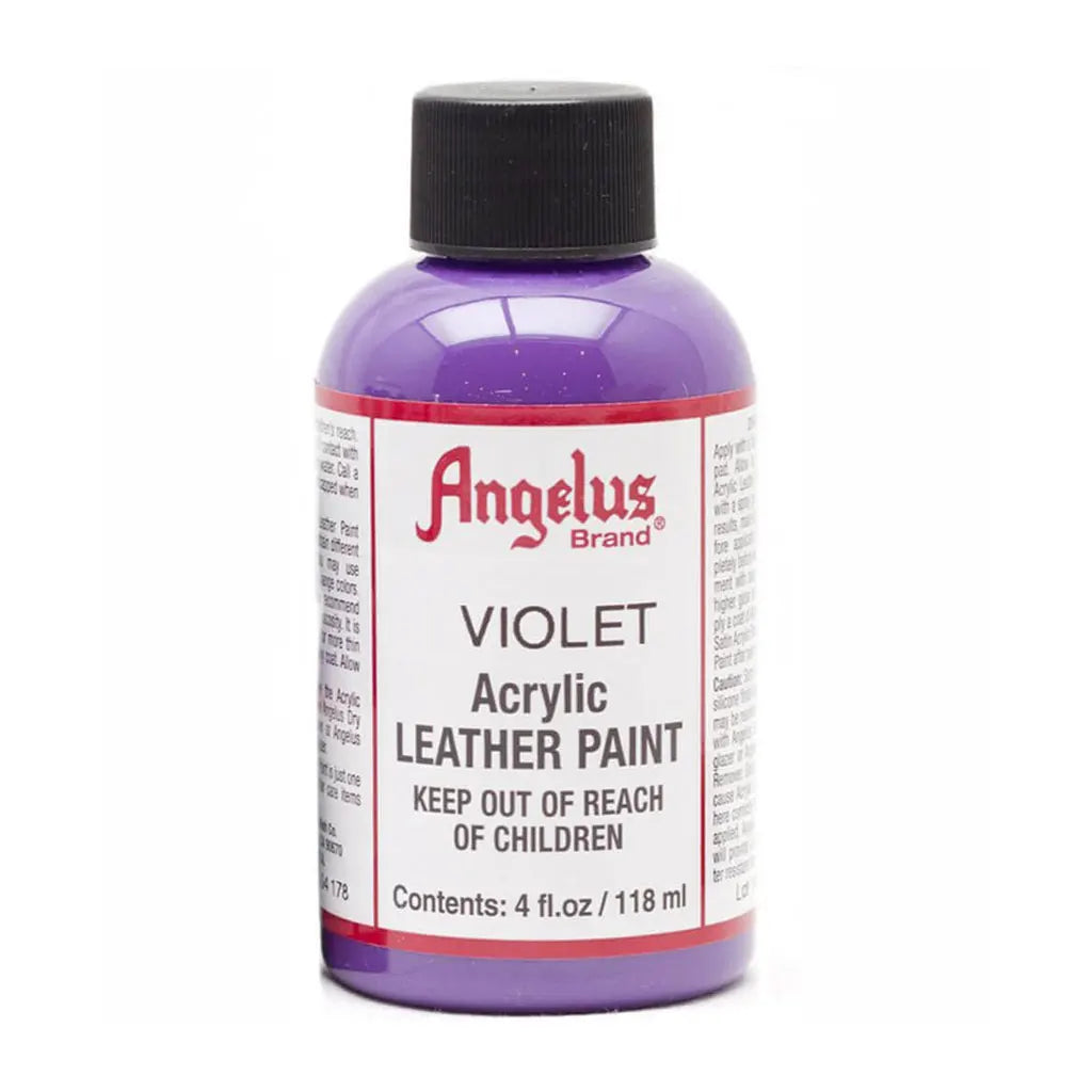 Angelus Acrylic Leather Paint 4oz Violet