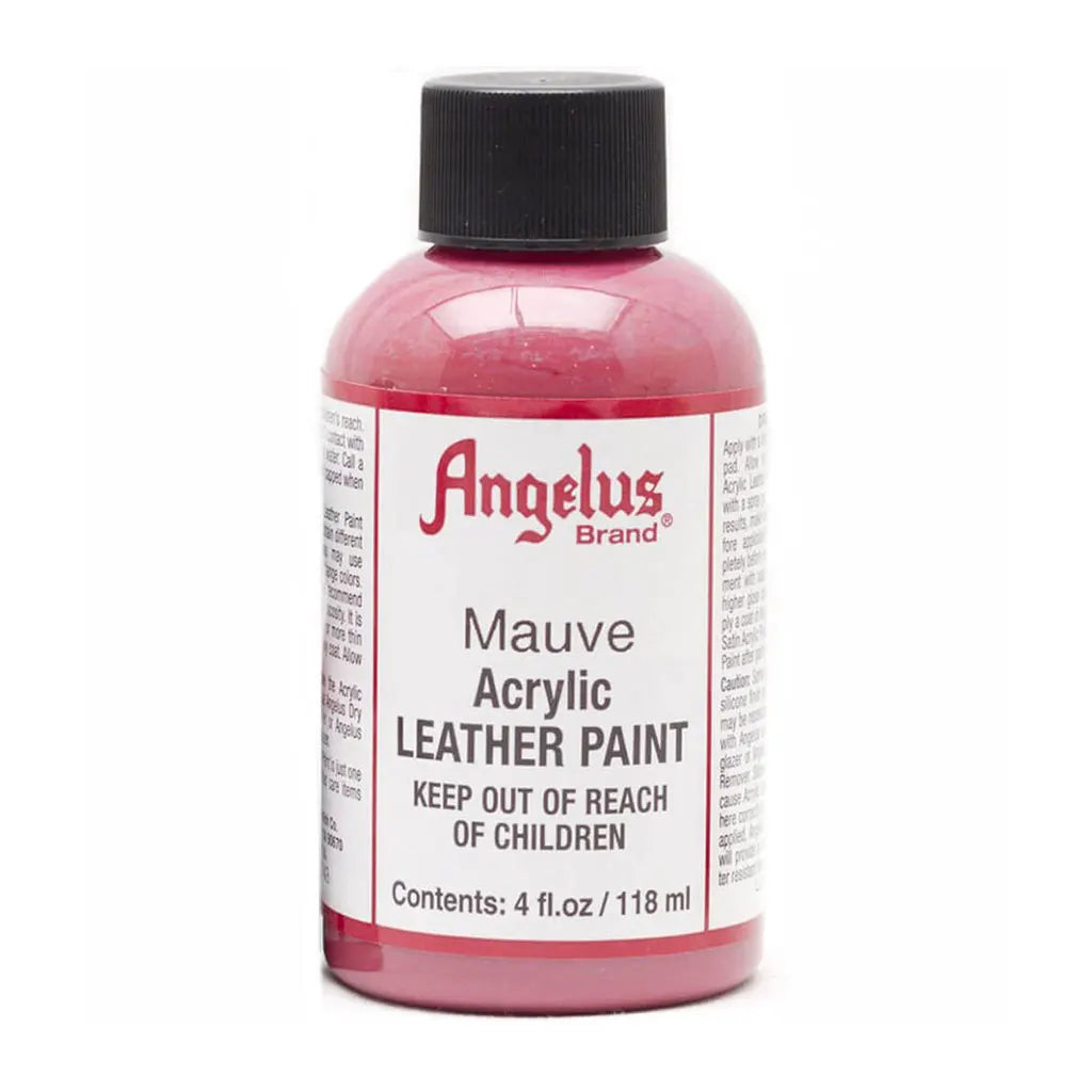 Angelus Acrylic Leather Paint 4oz Mauve