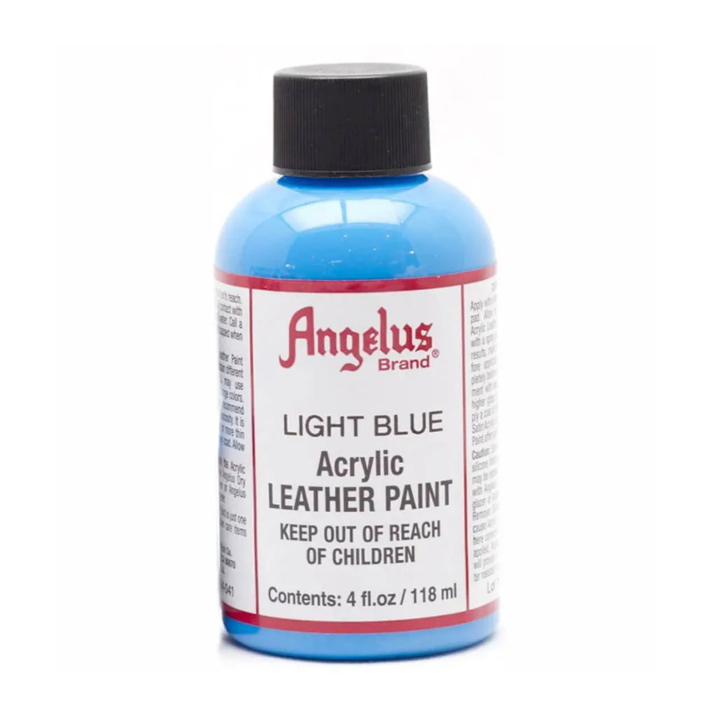 Angelus Acrylic Leather Paint 4oz Light Blue
