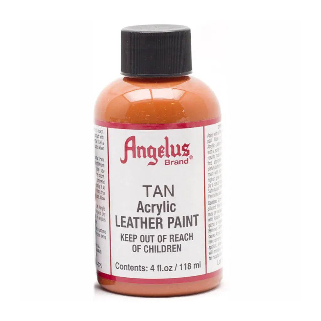 Angelus Acrylic Leather Paint 4oz Camel Tan