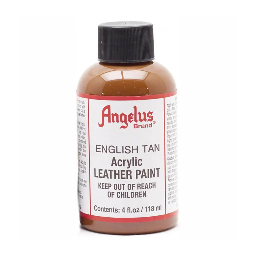 Angelus Acrylic Leather Paint 4oz English Tan