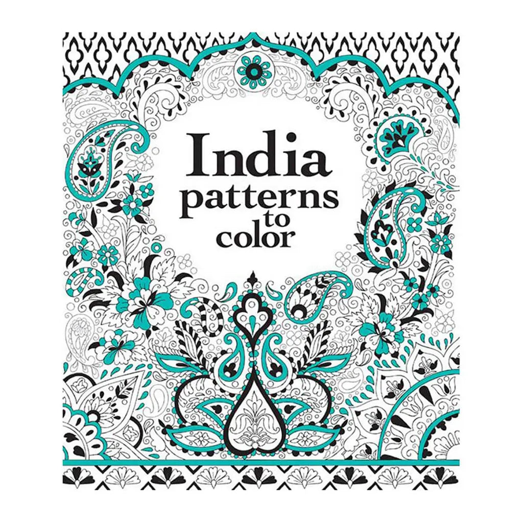 Usborne India Patterns To Color