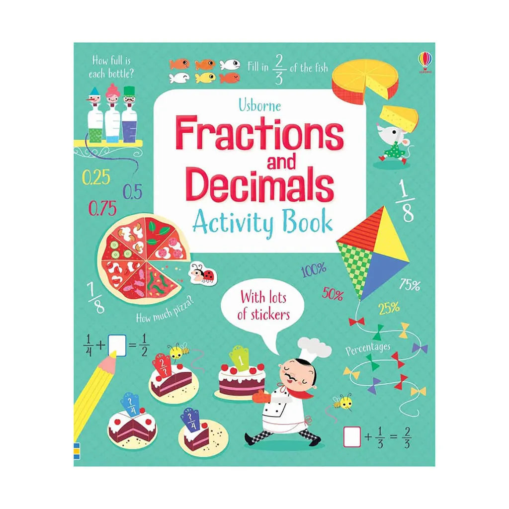 Fractions and Decimals Activity Book