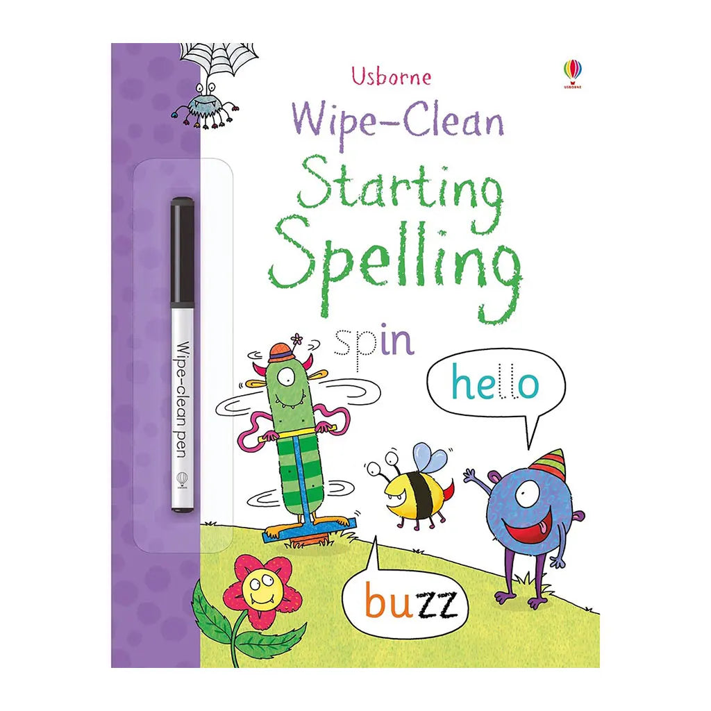 Usborne Wipe-Clean Starting Spelling