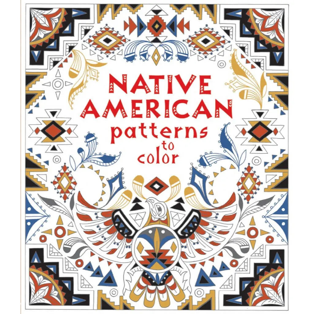 Native American Patterns To Color Book