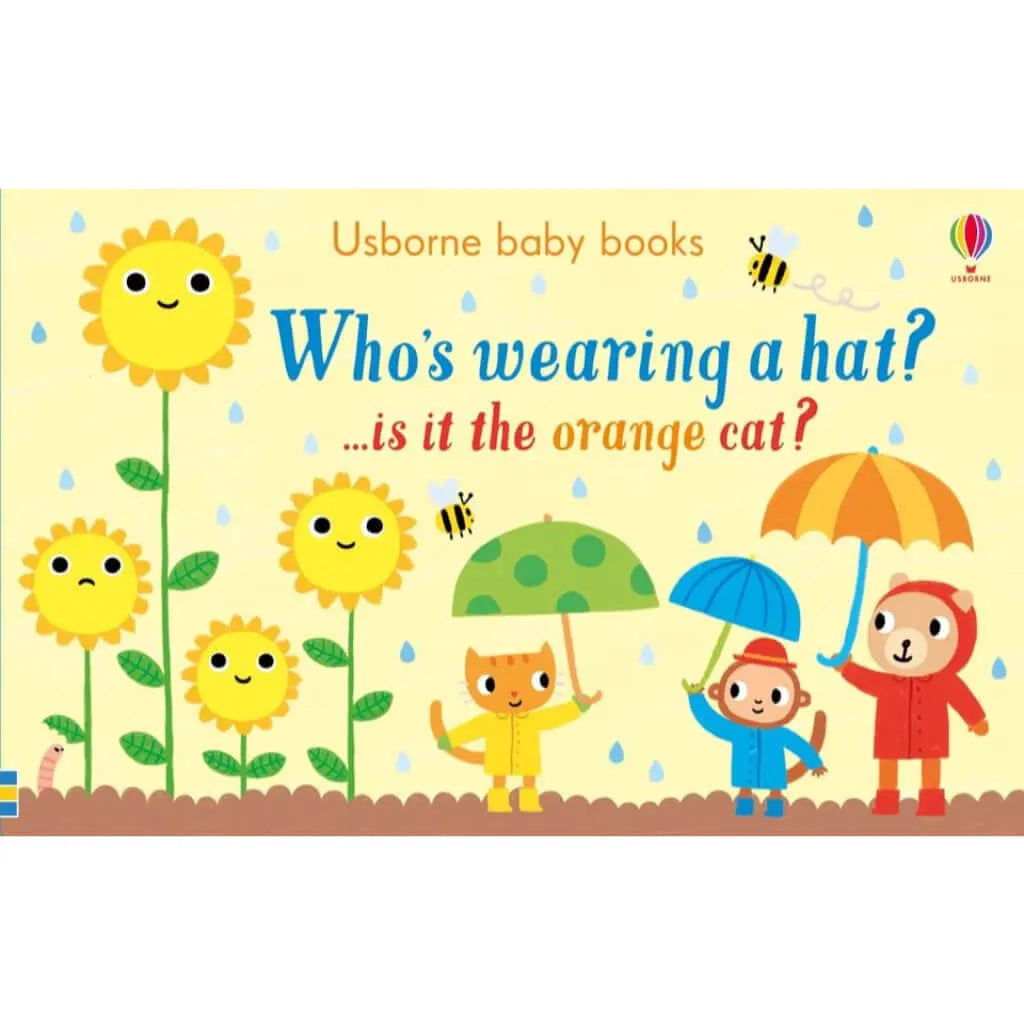Usborne Who'S Wearing A Hat? Book