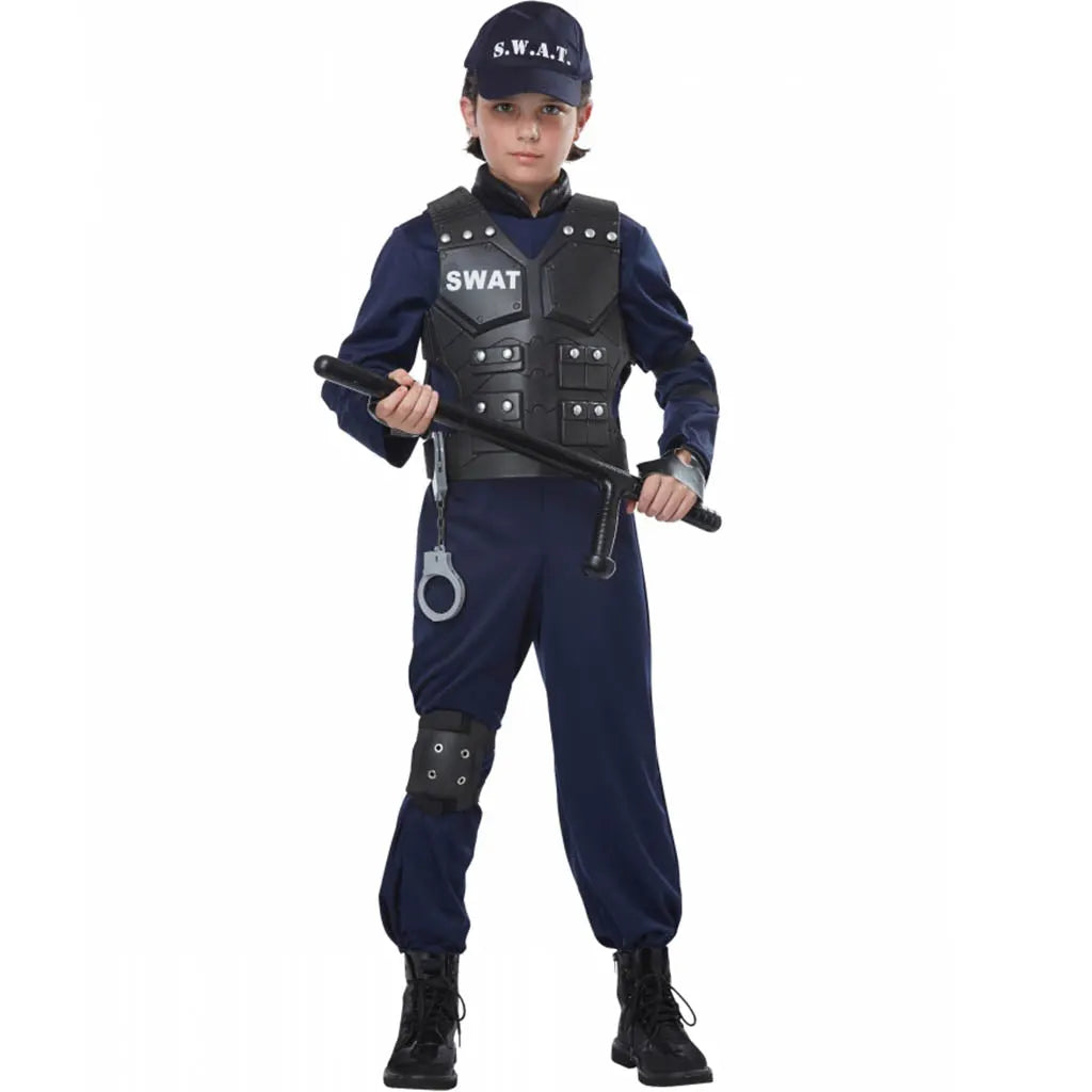 Junior Swat Child Costume