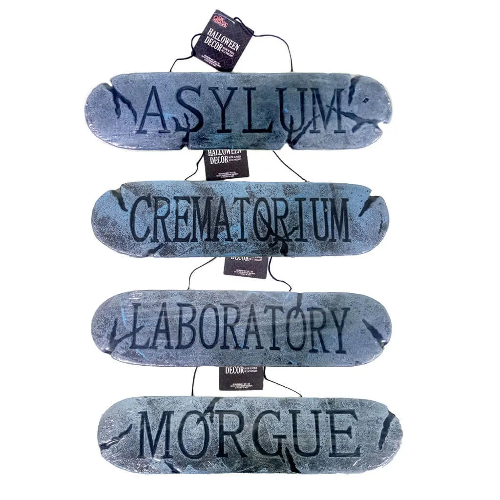 Wall Plaques 19in, 4 Styles