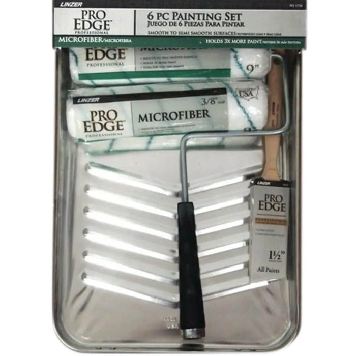 Roller and Tray Microfiber 6pc Set