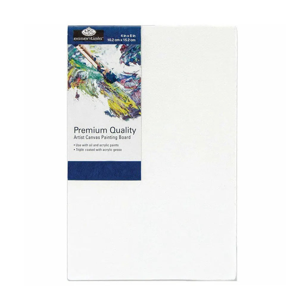 Royal & Langnickel Essentials Artist Canvas Painting Board4in x 6in