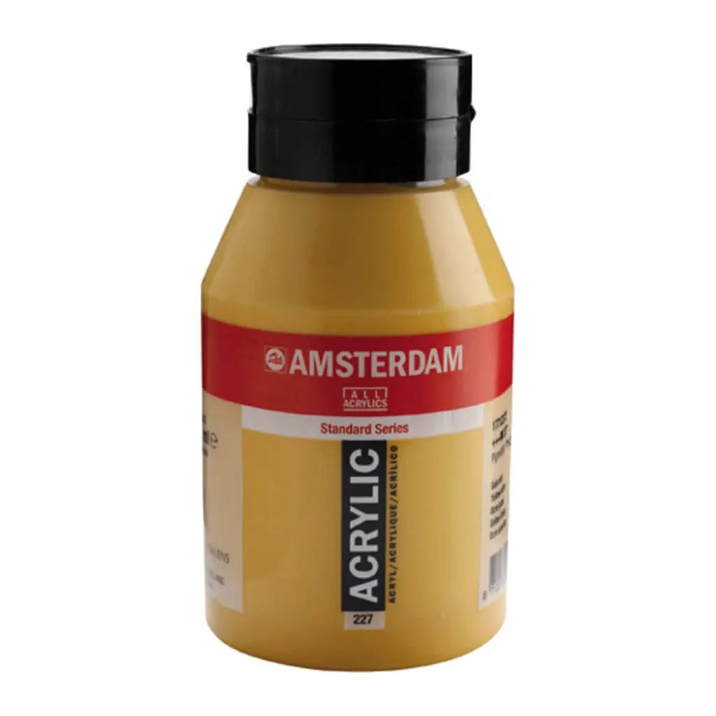 Amsterdam Standard Acrylic Paint Jar 1L Yellow Ochre