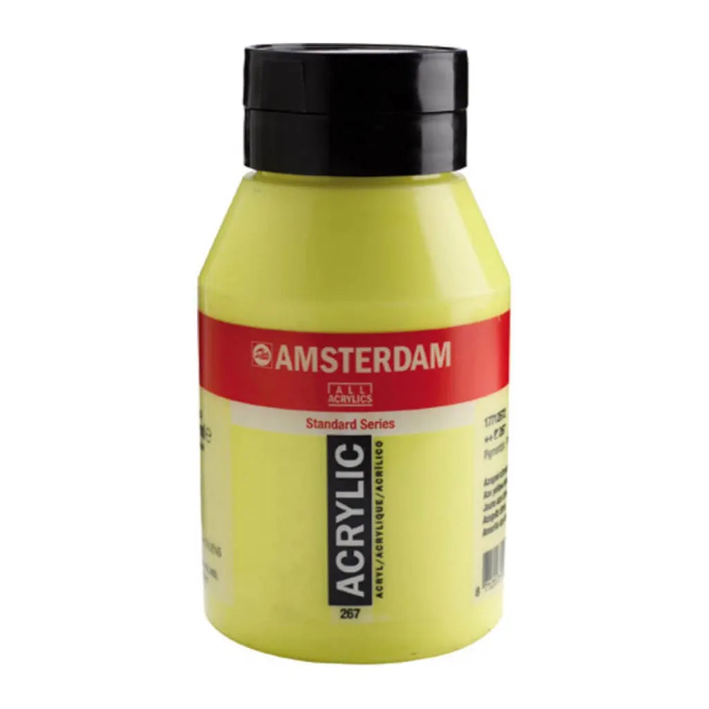 Amsterdam Standard Acrylic Paint Jar 1L Azo Yellow Lemon
