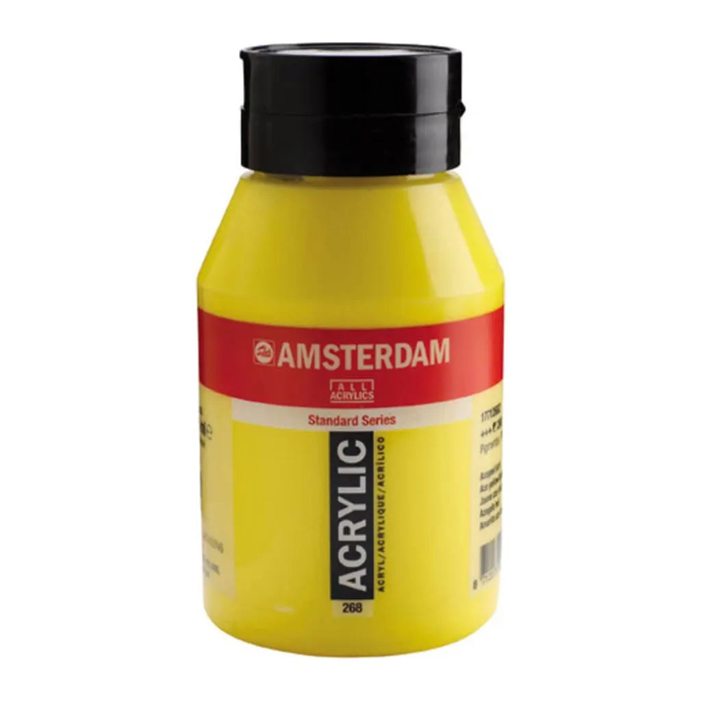 Amsterdam Standard Acrylic Paint Jar 1L Azo Yellow Light
