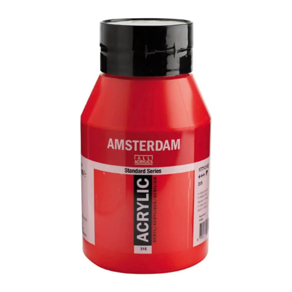 Amsterdam Standard Acrylic Paint Jar 1L Vermillion