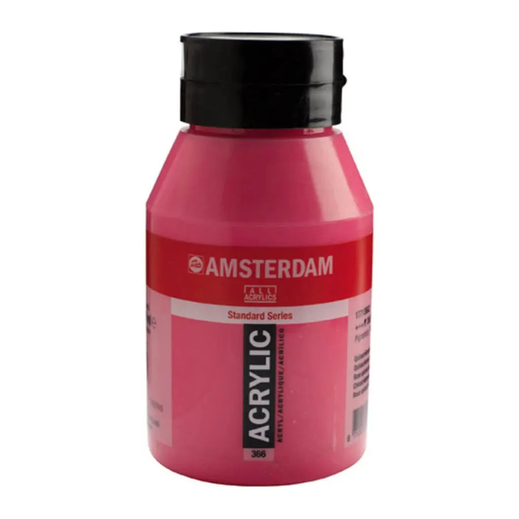 Amsterdam Standard Acrylic Paint Jar 1L Quinacridone Rose