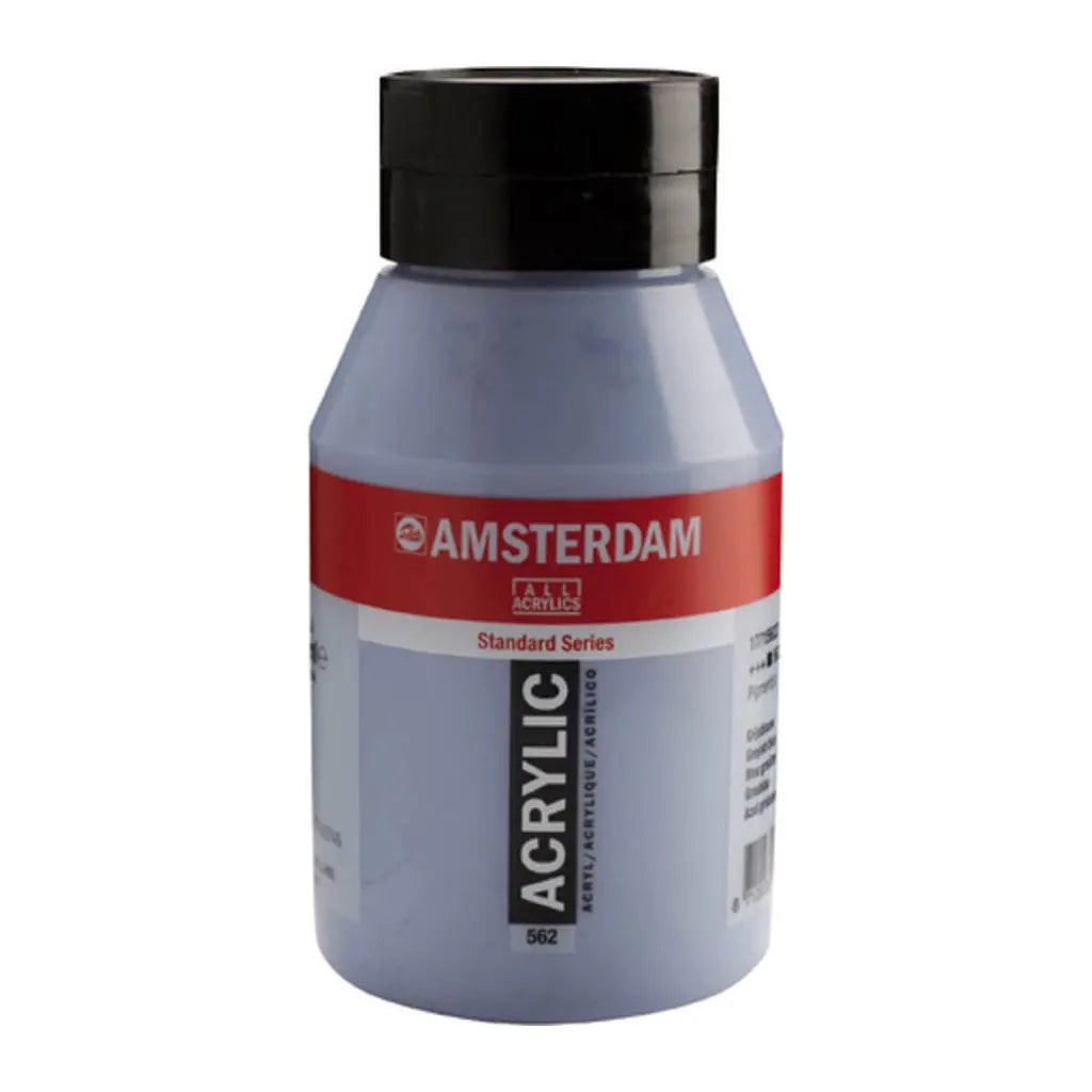 Amsterdam Standard Acrylic Paint Jar 1L Gray Blue