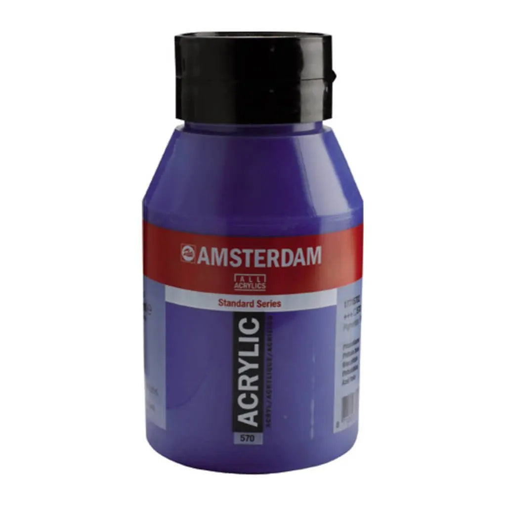Amsterdam Standard Acrylic Paint Jar 1L Phthalo Blue