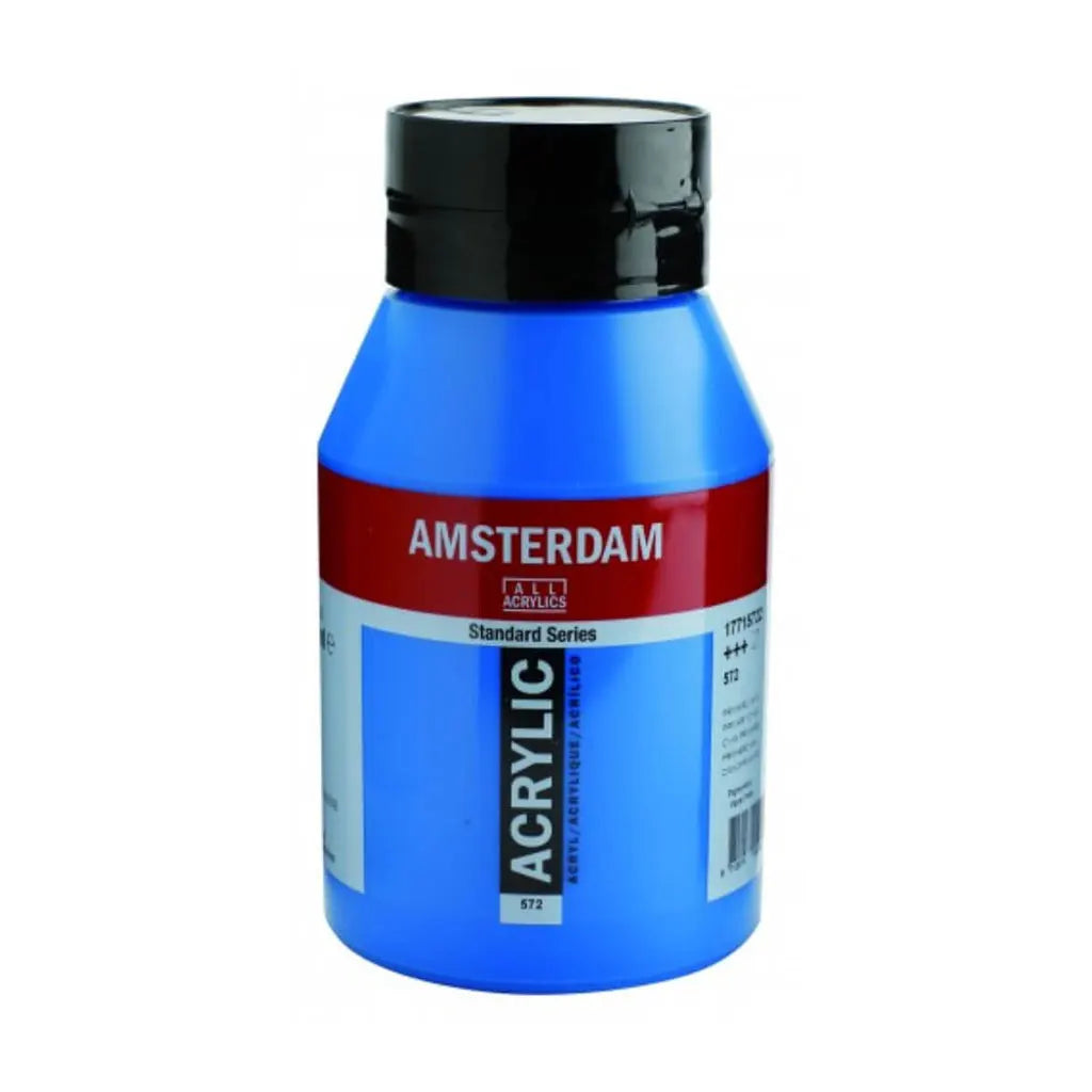 Amsterdam Standard Acrylic Paint Jar 1L Primary Cyan