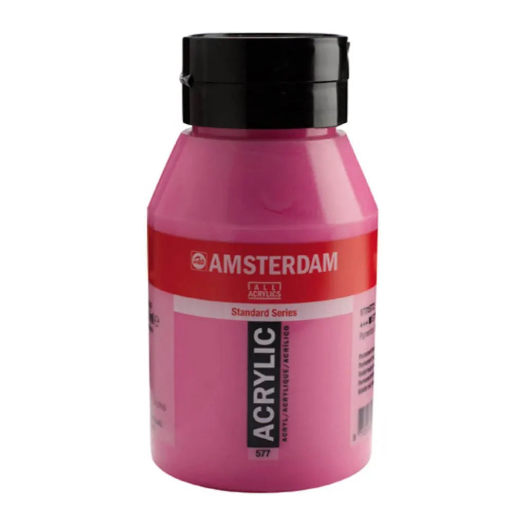 Amsterdam Standard Acrylic Paint Jar 1L Permanent Red Violet Light