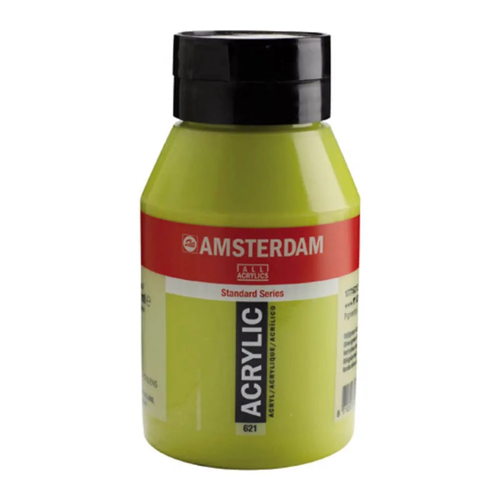 Amsterdam Standard Acrylic Paint Jar 1L Olive Green Light