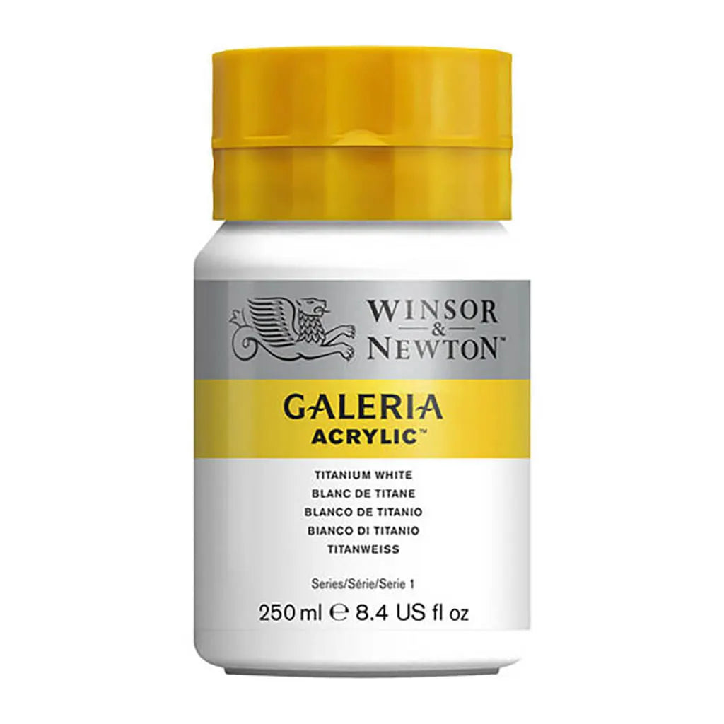 Winsor & Newton Galeria Acrylic 250ml Titanium White S1