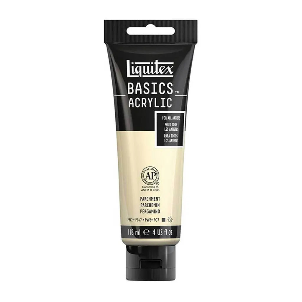 Liquitex Basics Acrylic Color 118ml (4oz) Parchment S1
