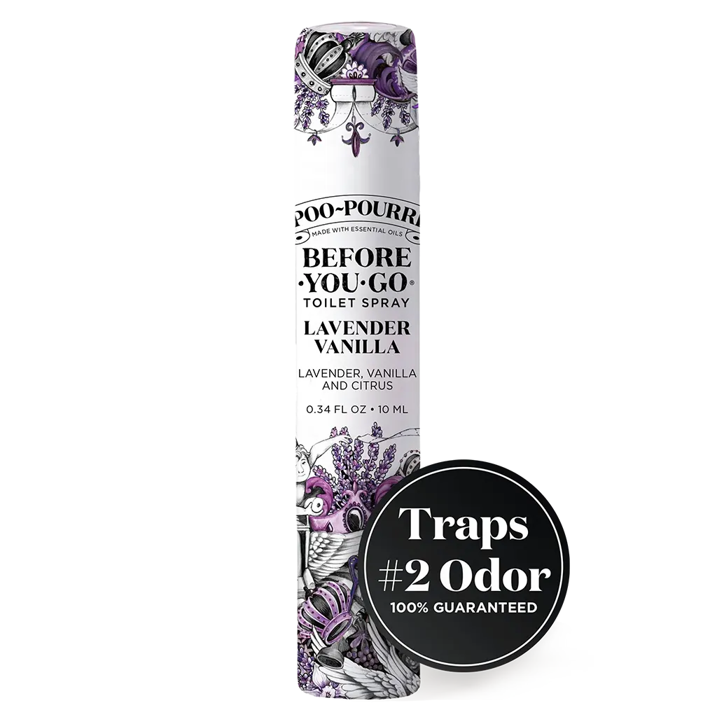 Poo-Pourri Toilet Spray, Lavender Vanilla, 10ml