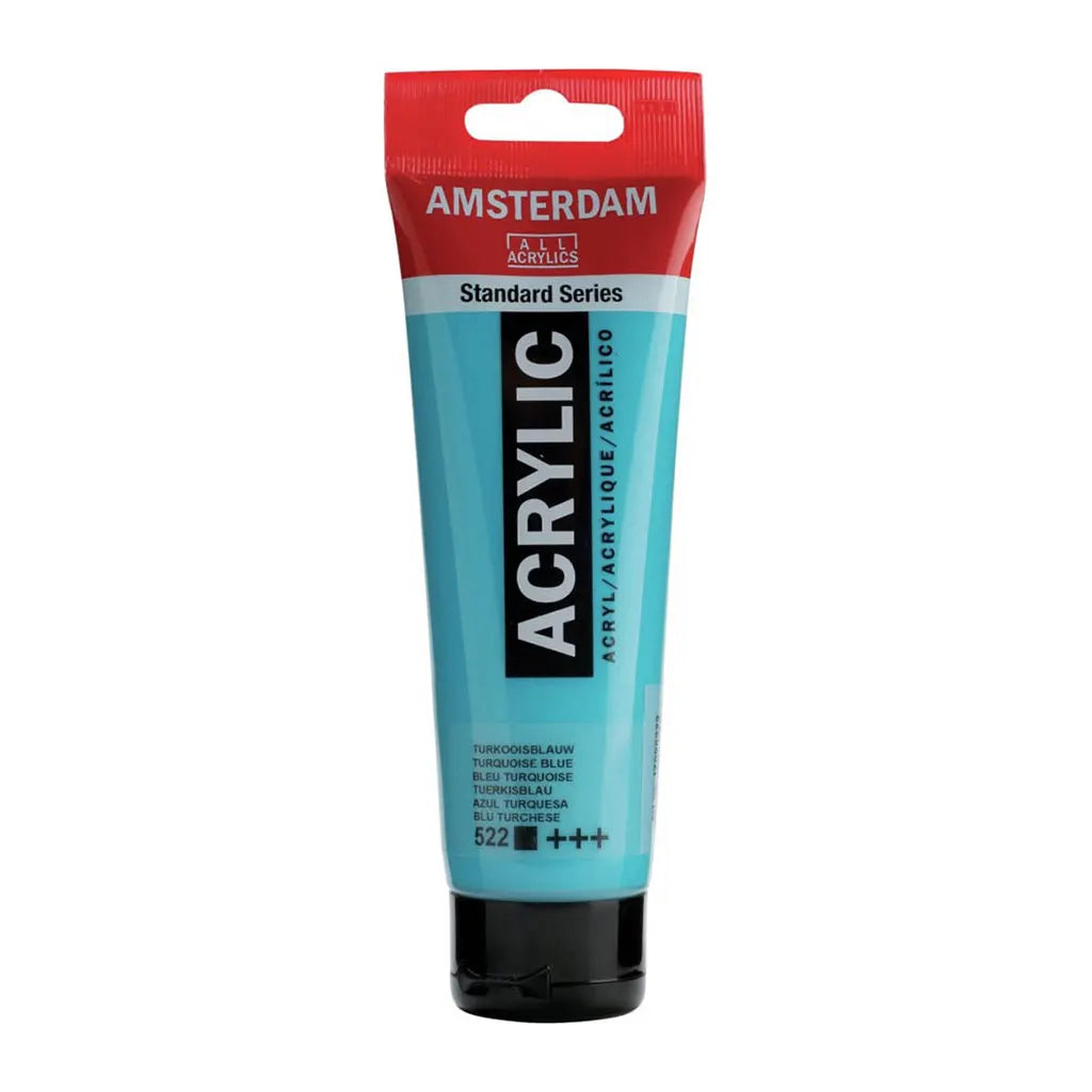 Amsterdam Standard Acrylic 120ml Turquoise Blue