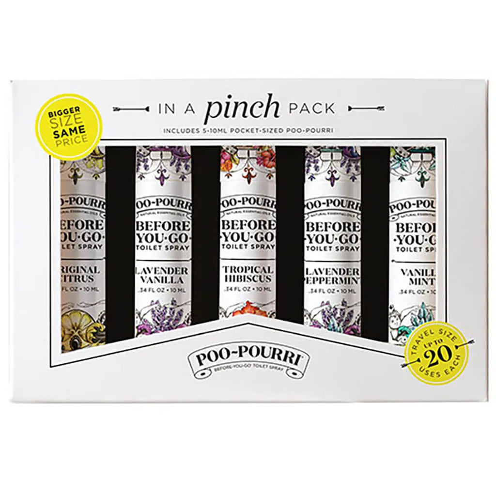 Poo-Pourri Toilet Spray Boxed Set of 5, 10ml