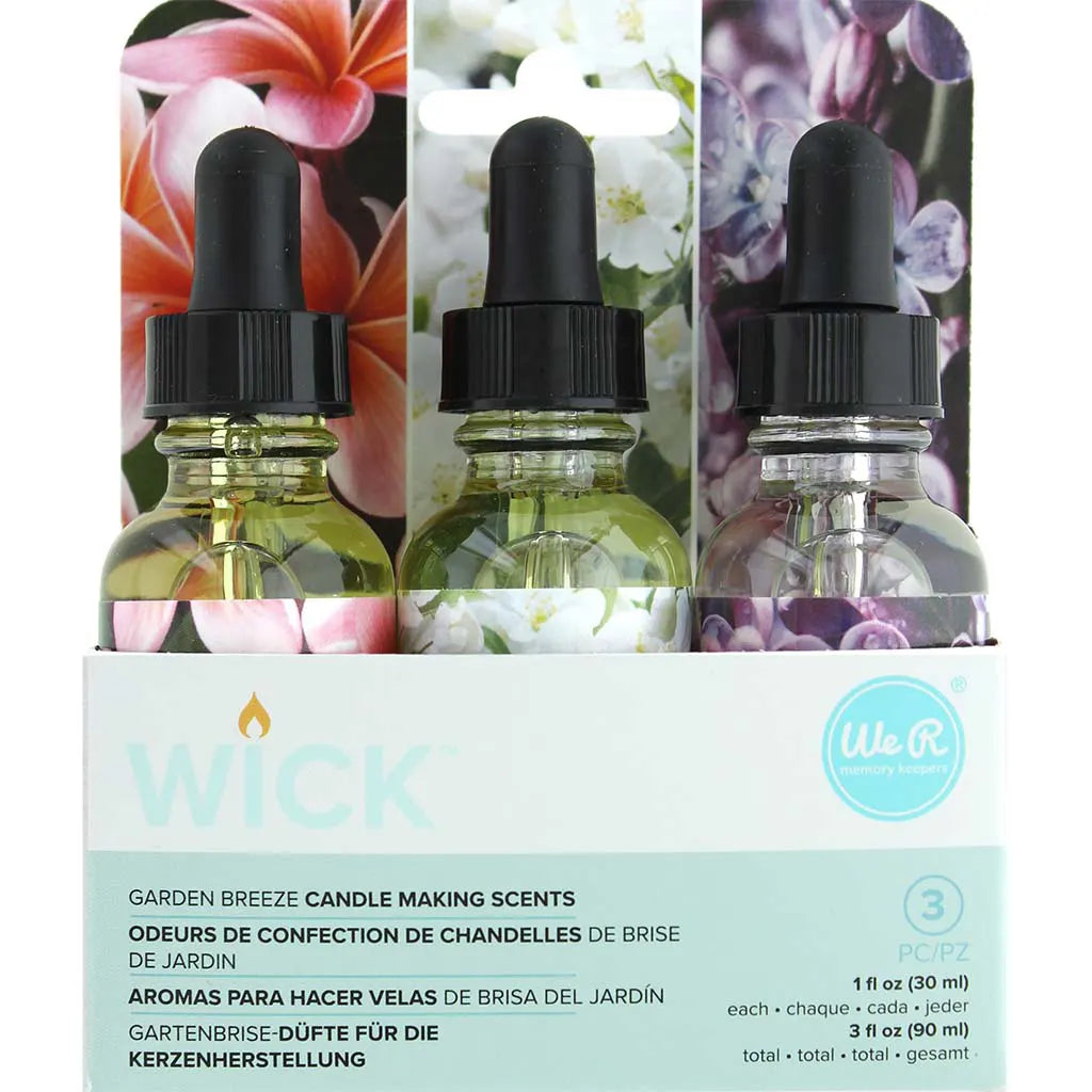 We R Wick Candle Scent 1oz Garden Breeze, 3pk