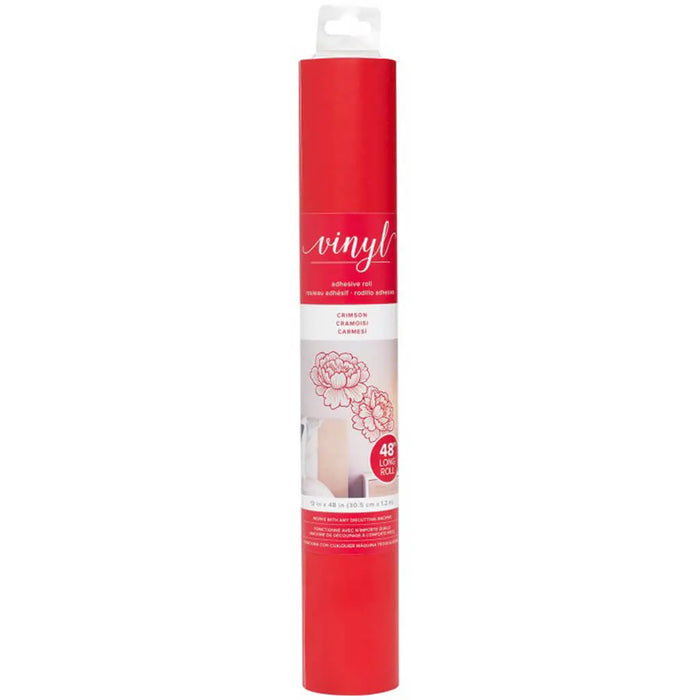 American Crafts Crimson Red Solid Vinyl