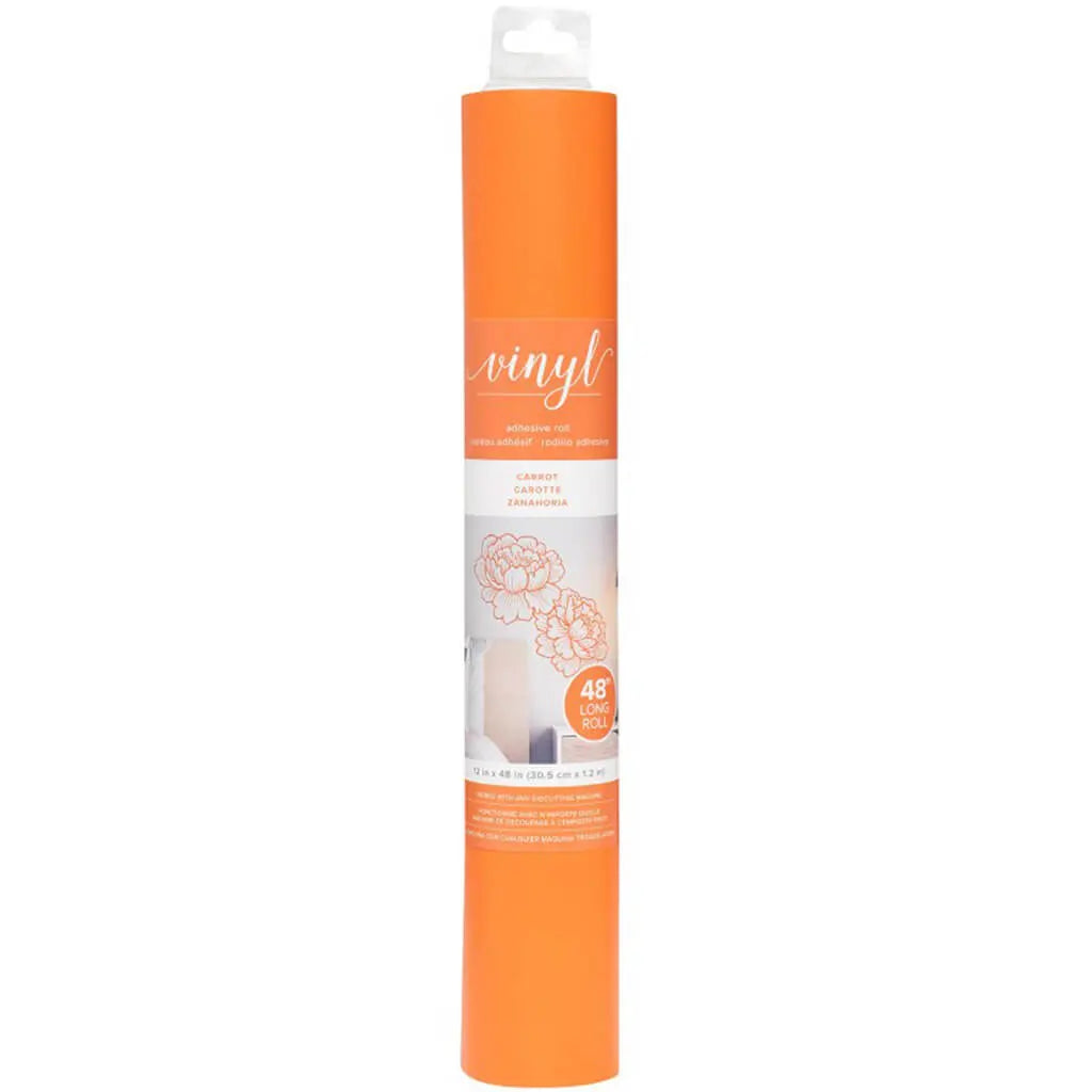 American Crafts Carrot Orange Solid Vinyl