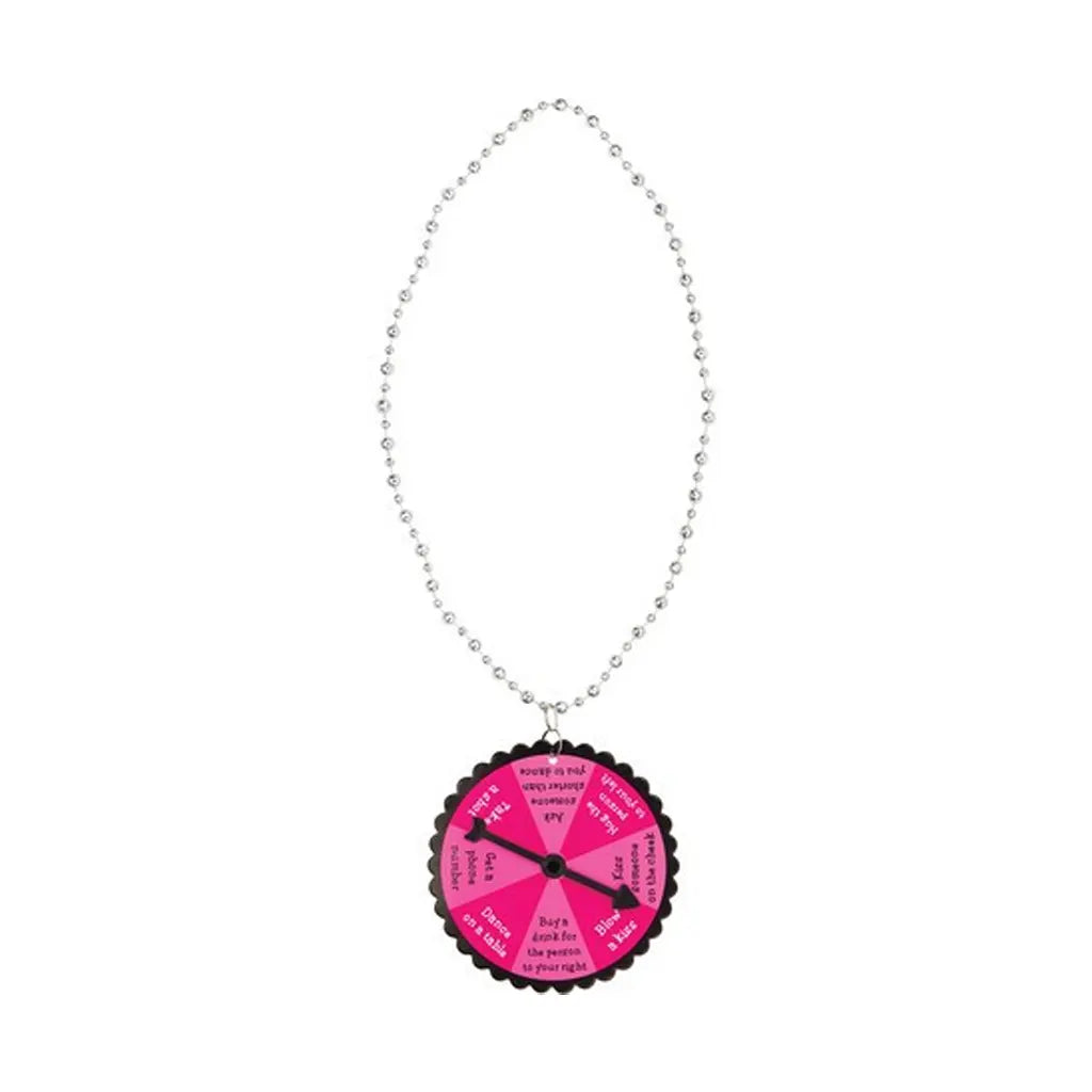 Bachelorette Party Spin Game Necklace Beads