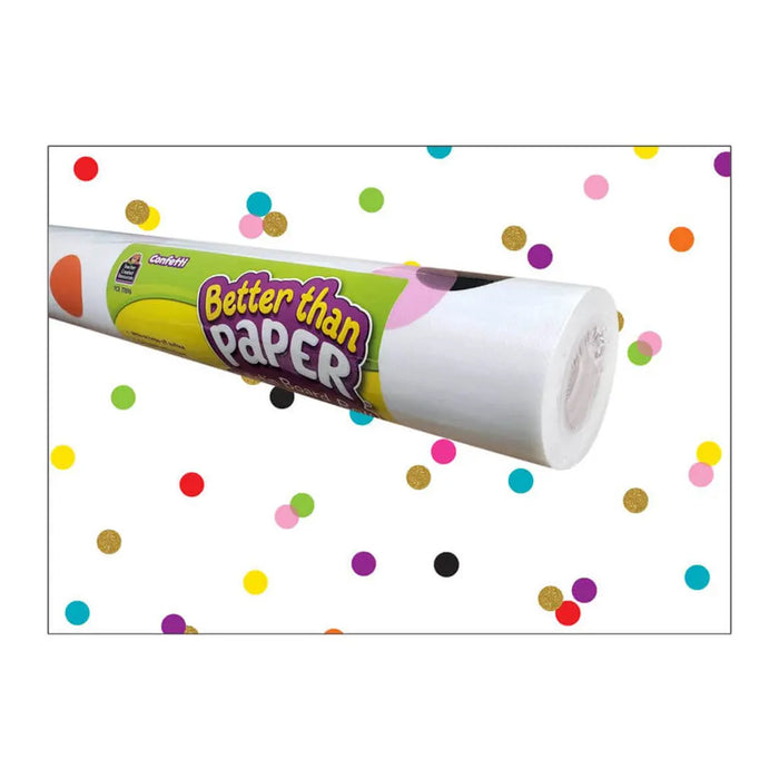 Better Than Paper Bulletin Board Roll 4ft x 12ft Confetti
