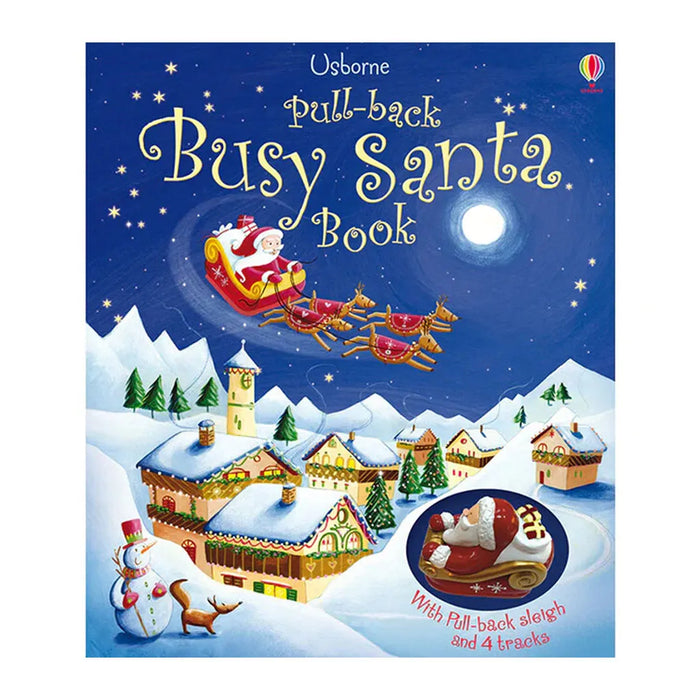 Usborne Pull-Back Busy Santa Book