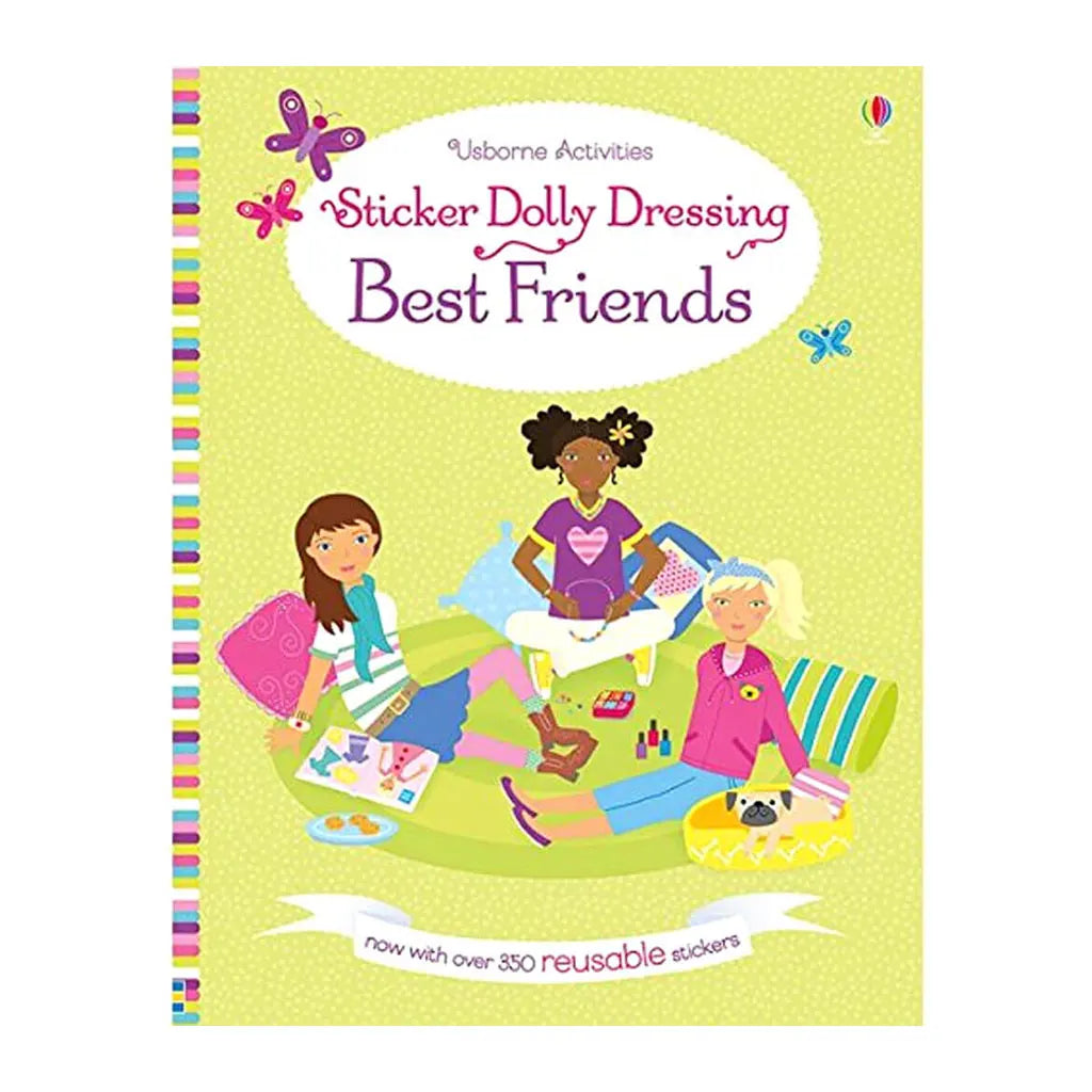 Usborne Dolly Dressing Best Friends Sticker Book
