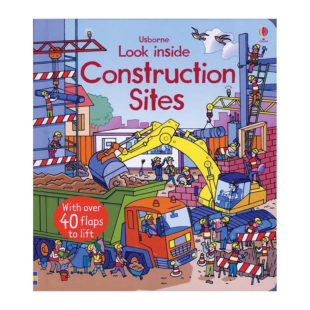 Usborne Look Inside Construct Site
