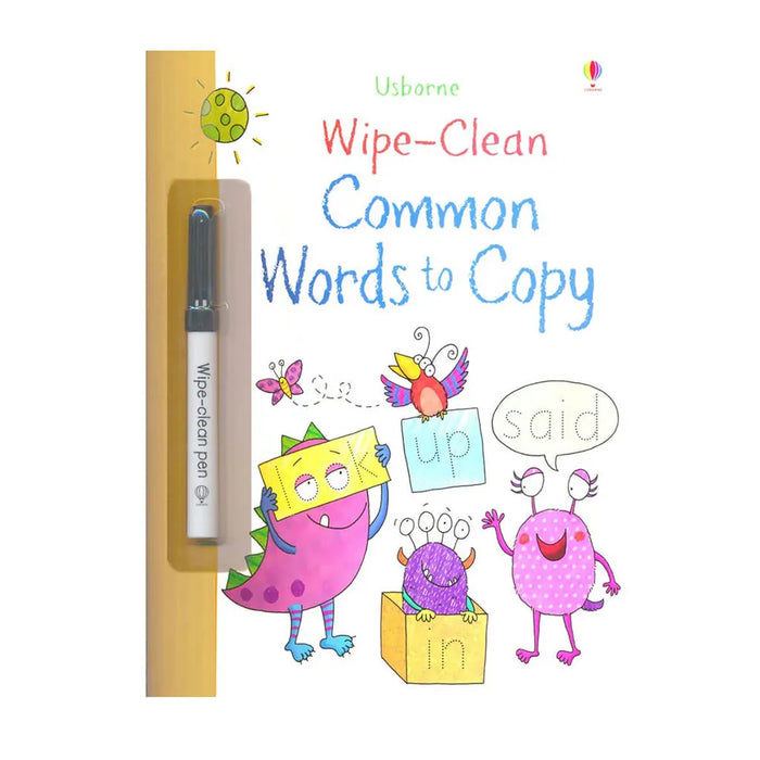 Usborne Wipe Clean Common Words Copy
