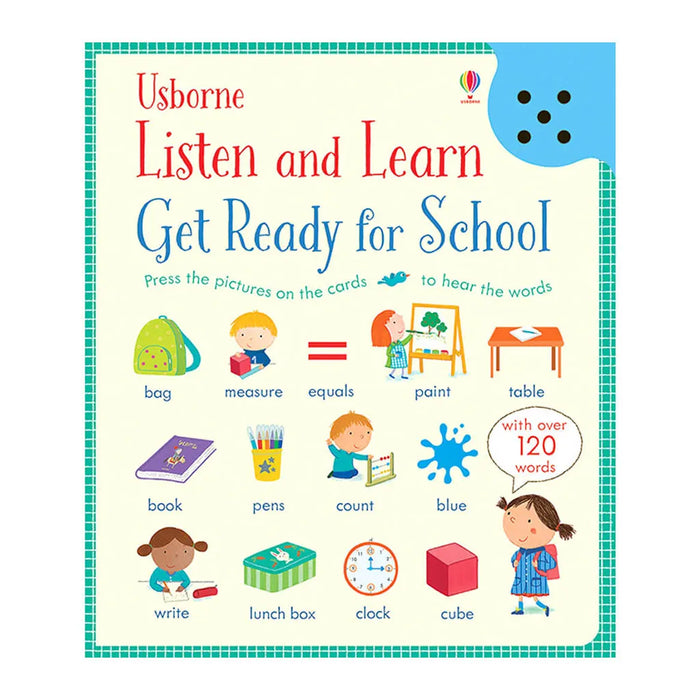 Usborne Listen & Learn Get Ready For School
