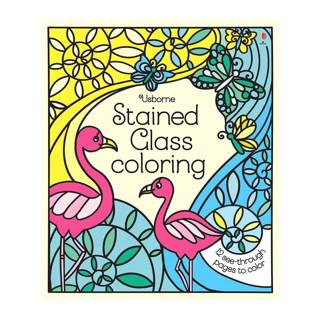 Usborne Stained Glass Coloring